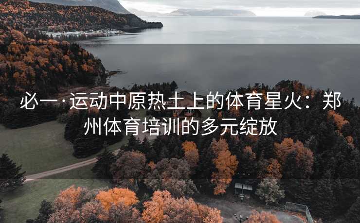 必一·运动中原热土上的体育星火：郑州体育培训的多元绽放